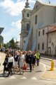 Przemarsz uczestników Jubileuszu Szkoły